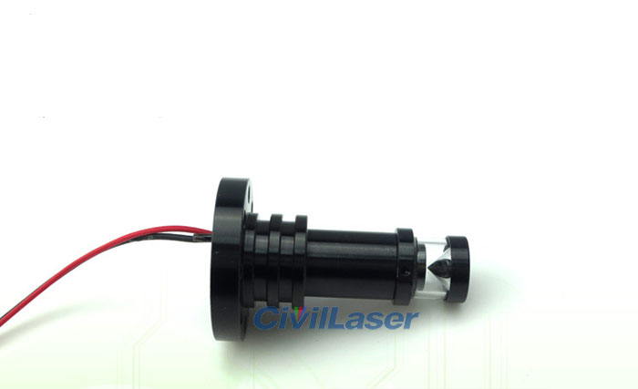 360º Omnibearing HD Laser Module 635nm 20mW Red Line 24mm*36mm